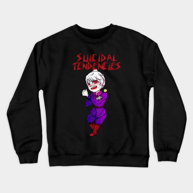 suicidal tendencies baru 3 Crewneck Sweatshirt by RyuZen